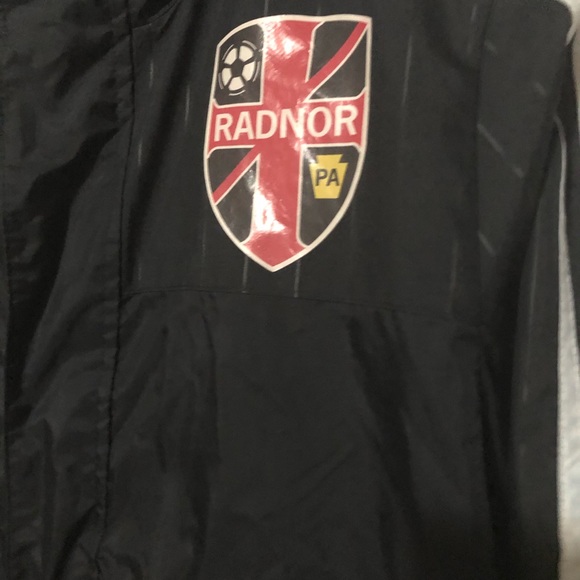 ADIDAS BLACK PUFFER HOODY JACKET BOY SIZE M - Picture 5 of 11